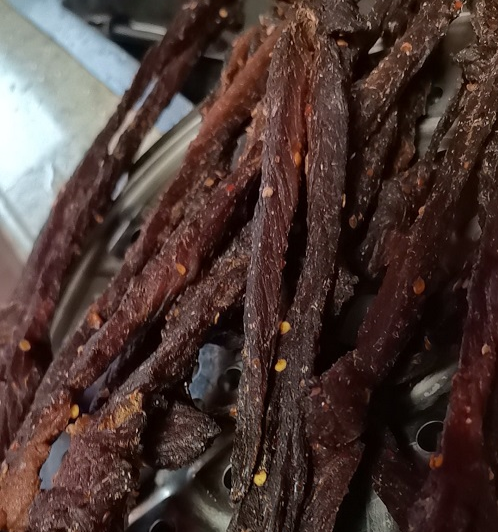 微波干燥機干燥的牛肉干